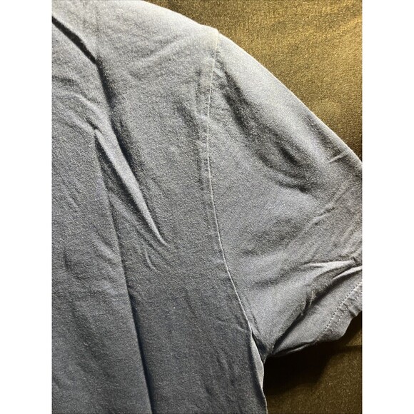 American Eagle Outfitters Men Blue Small Graphic Tee Brooklyn Bridge Crew Neck - Picture 10 of 11